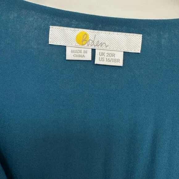 Boden Floral V-Neck Dress - Multicolor - Picture 2 of 6